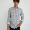 Emperor Premium Printed Shirt Beige