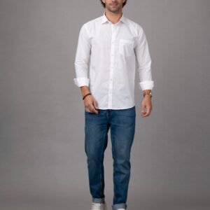 slim fit cotton shirt