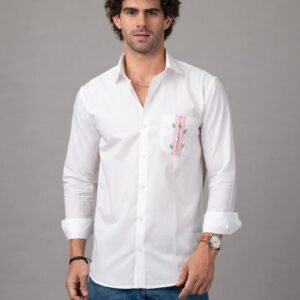 hand embroidered shirt