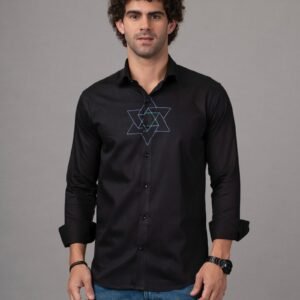 dor casual hand embroidered shirt